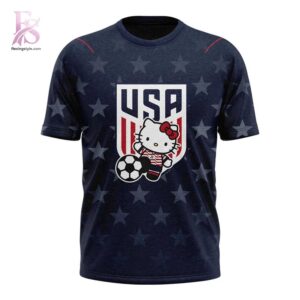 Navy US Soccer x Hello Kitty T Shirt 2 featuring a standout look with carefully crafted details.