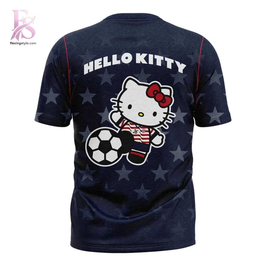 Navy US Soccer x Hello Kitty T Shirt 3 featuring a standout look with carefully crafted details.