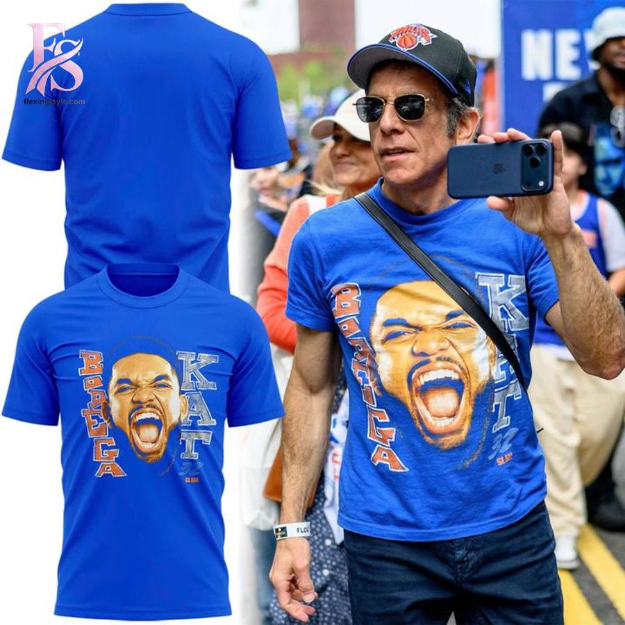 Premium look of New York Knicks Karl Anthony Towns White Bodega KAT T Shirt 1 with eye-catching details and quality craftsmanship.