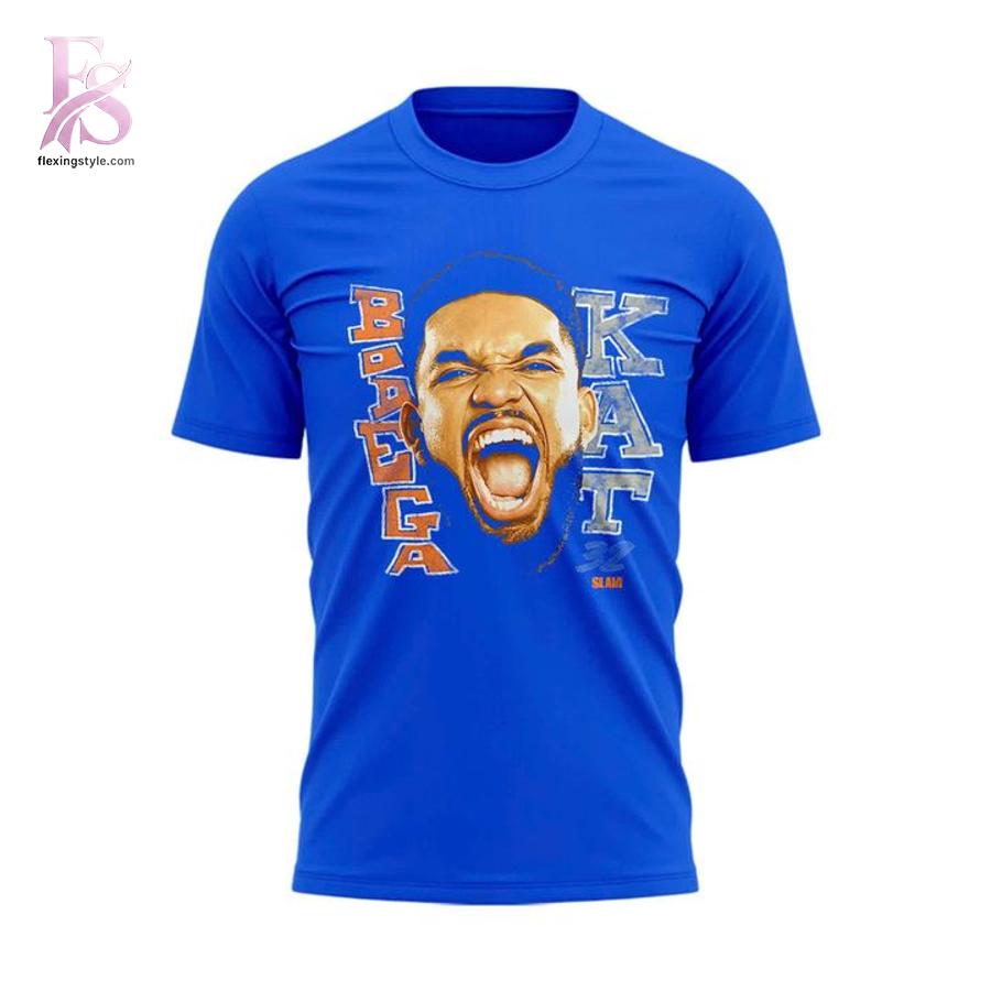 Premium look of New York Knicks Karl Anthony Towns White Bodega KAT T Shirt 2 with eye-catching details and quality craftsmanship.
