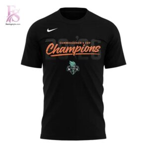 New York Liberty 2026 WNBA COMMISSIONER S CUP CHAMPIONS T shirt 2 featuring a standout look with carefully crafted details.