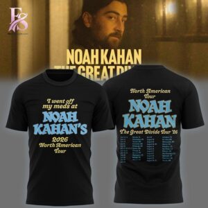 Premium look of Noah Kahan The Great Divide Tour 2026 At Fenway Park Boston Shirt 1 with eye-catching details and quality craftsmanship.
