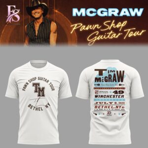 Premium look of Pawn Shop Guitar Tour 2026 At Bethel NY Shirt 1 with eye-catching details and quality craftsmanship.