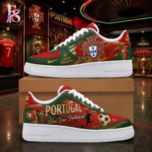 Premium look of Portugal Team Nike Air Force 1 1 with eye-catching details and quality craftsmanship.