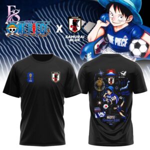 Samurai Blue Japan One Peace Shirt 3 featuring a standout look with carefully crafted details.