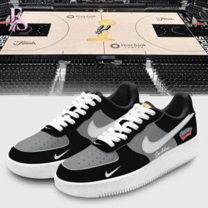 San Antonio Spurs FINALS NBA 2026 Air Force Shoes 2 featuring a standout look with carefully crafted details.
