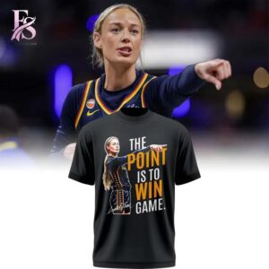 Sophie Cunningham Finger Pointing Indiana Fever T Shirt 1 featuring a standout look with carefully crafted details.