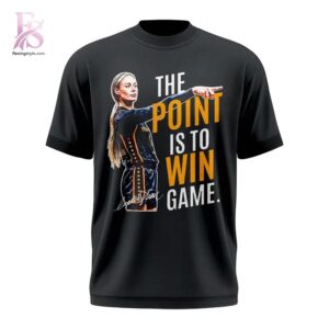 Sophie Cunningham Finger Pointing Indiana Fever T Shirt 2 featuring a standout look with carefully crafted details.