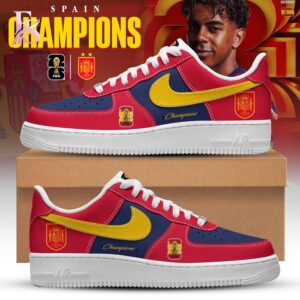 Premium look of Spain Bicampeones Del Mundo 2026 Air Force Shoes 1 with eye-catching details and quality craftsmanship.