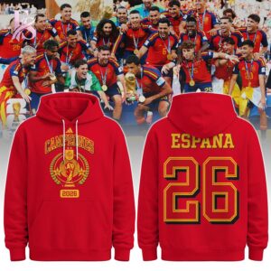 Spain Campeones 2026 Victory Hoodie 1 stylish fashion apparel for everyday casual wear with modern design and premium comfort