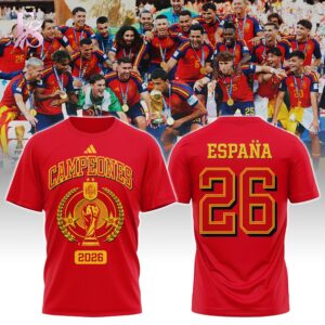 Spain Campeones 2026 Victory Hoodie 3 stylish fashion apparel for everyday casual wear with modern design and premium comfort