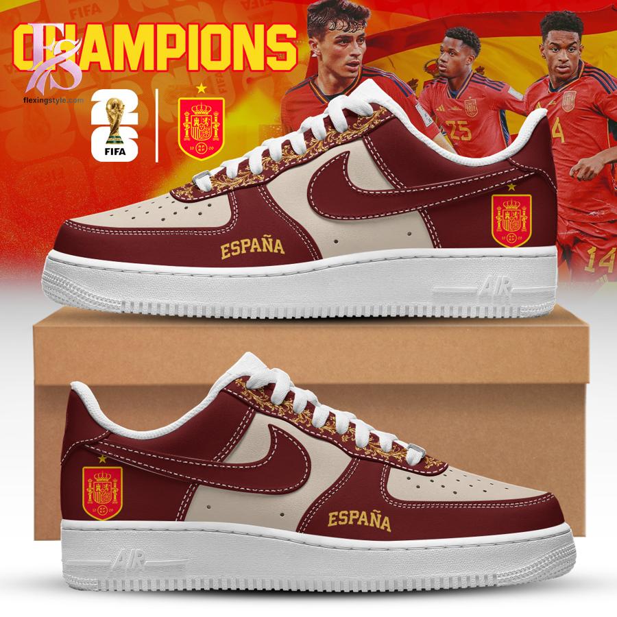 Spain Campeones 2026 Victory Nike Air Force 1 1 stylish fashion apparel for everyday casual wear with modern design and premium comfort