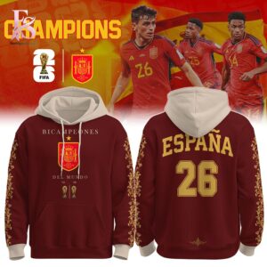 Premium look of Spain Campeones 2026 Victory TShirt 3 with eye-catching details and quality craftsmanship.