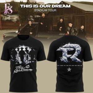 Close-up image of This Is Our Dream Stadium Tour 2026 T shirt 1 showcasing its distinctive craftsmanship.