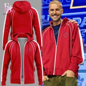 Premium view of Toronto Maple Leafs 2026 Justin Bieber Zip Hoodie 1 with a bold design and everyday appeal.