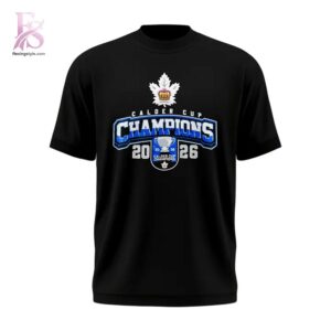 Toronto Marlies 2026 Calder Cup Champions T Shirt 2 featuring a standout look with carefully crafted details.