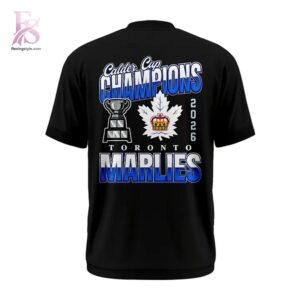 Toronto Marlies 2026 Calder Cup Champions T Shirt 3 featuring a standout look with carefully crafted details.