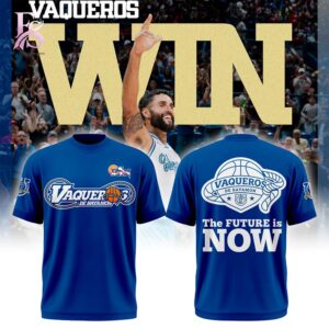 Contemporary fashion apparel in Vaqueros de Bayamon BSN 2026 The FUTURE is NOW Shirt 1 featuring a clean design, quality materials, and a comfortable fit for daily wear.