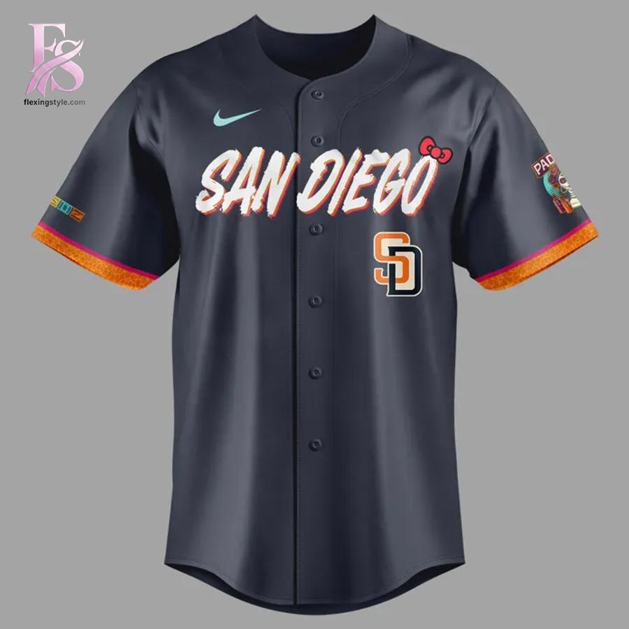 2026 San Diego Padres x Hello Kitty City Connect Baseball Jersey 2 stylish fashion apparel for everyday casual wear with modern design and premium comfort