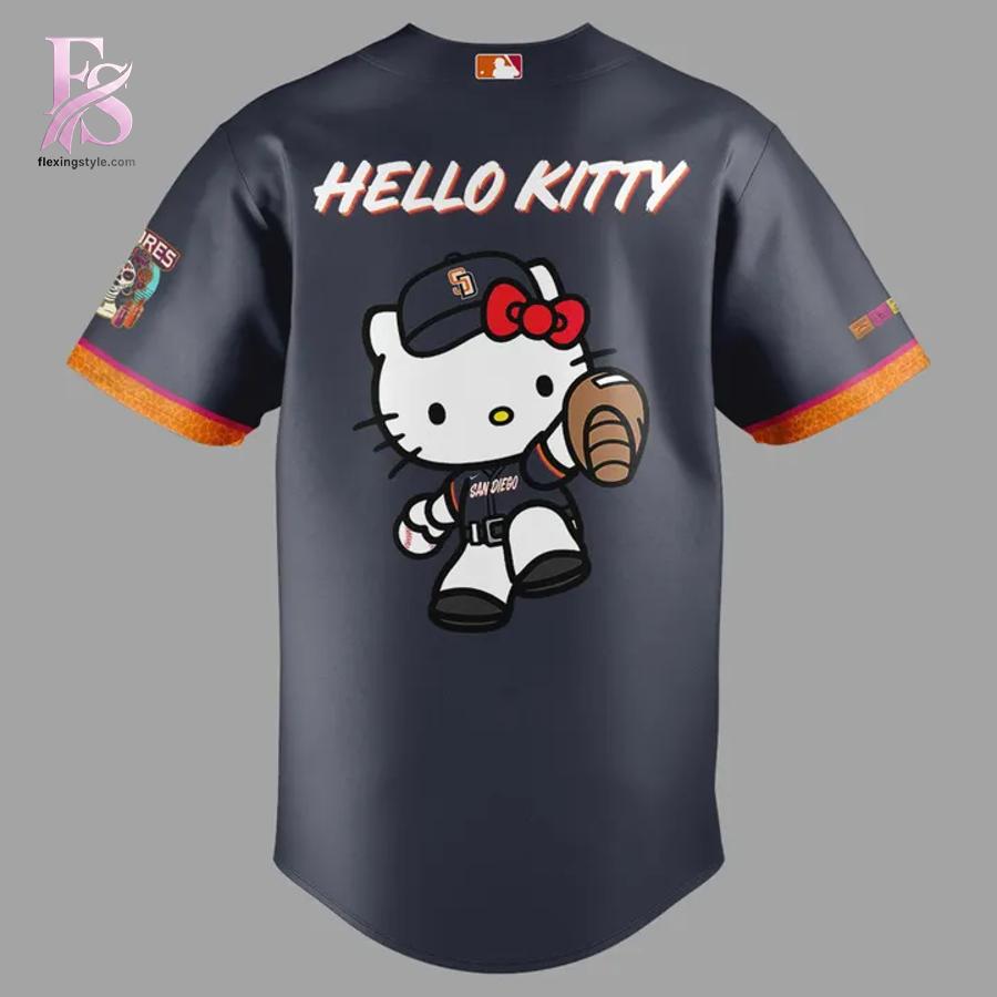 2026 San Diego Padres x Hello Kitty City Connect Baseball Jersey 3 stylish fashion apparel for everyday casual wear with modern design and premium comfort