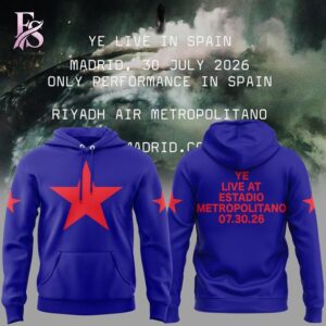 2026 Ye Live Concert Tour SPAIN MADRID T shirt 6 stylish fashion apparel for everyday casual wear with modern design and premium comfort