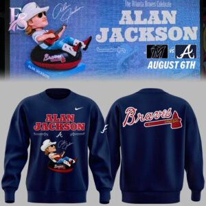 Atlanta Braves Alan Jackson Celebration Night 2026 T shirt 3 stylish fashion apparel for everyday casual wear with modern design and premium comfort