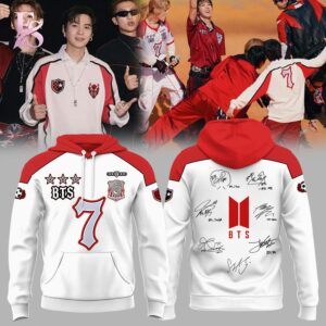 BTS FIFA World Cup Finals Half Time Show Hoodie 1 stylish fashion apparel for everyday casual wear with modern design and premium comfort