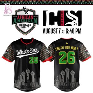 Chicago White Sox x 2026 African American Heritage Night Jersey 1 stylish fashion apparel for everyday casual wear with modern design and premium comfort
