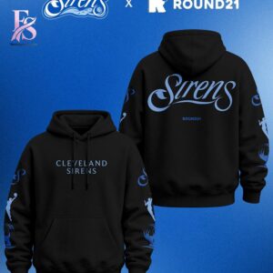 Cleveland Sirens x Round 21 Hoodie 1 stylish fashion apparel for everyday casual wear with modern design and premium comfort