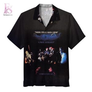 Crosby Stills Nash Young 4 Way Street Hawaiian Shirt 1 stylish fashion apparel for everyday casual wear with modern design and premium comfort