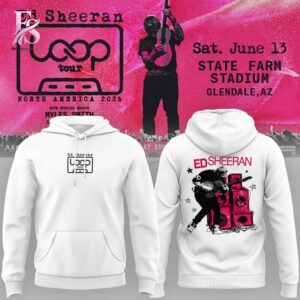 Ed Sheeran North American Loop tour 2026 Hoodie 1 stylish fashion apparel for everyday casual wear with modern design and premium comfort
