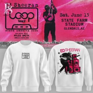 Ed Sheeran North American Loop tour 2026 Hoodie 2 stylish fashion apparel for everyday casual wear with modern design and premium comfort