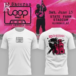 Ed Sheeran North American Loop tour 2026 Hoodie 3 stylish fashion apparel for everyday casual wear with modern design and premium comfort