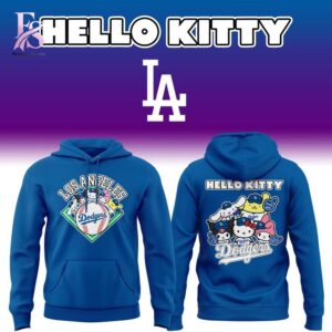 Hello Kitty and Friends x LA Dodgers Hoodie 1 stylish fashion apparel for everyday casual wear with modern design and premium comfort