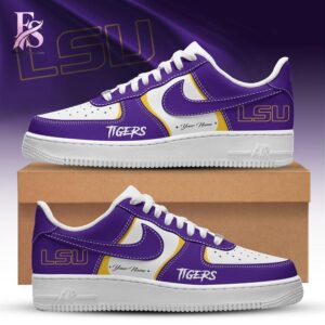 LSU Tigers CUSTOM Air Force Shoes 1 stylish fashion apparel for everyday casual wear with modern design and premium comfort
