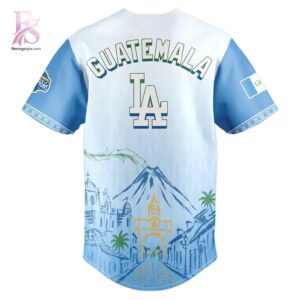 Los Angeles Dodgers 2026 Guatemalan Heritage Night Jersey 3 stylish fashion apparel for everyday casual wear with modern design and premium comfort