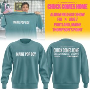 MAINE POP BOY Chuck Comes Home 2026 T shirt 2 stylish fashion apparel for everyday casual wear with modern design and premium comfort