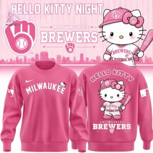 Milwaukee Brewers Hello Kitty Night 2026 T Shirt 3 stylish fashion apparel for everyday casual wear with modern design and premium comfort