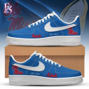 Ole Miss Rebels custom CUSTOM Air Force Shoes 1 stylish fashion apparel for everyday casual wear with modern design and premium comfort