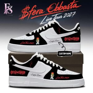 Sfera Ebbasta Live Tour 2027 Nike Air Force 1 1 stylish fashion apparel for everyday casual wear with modern design and premium comfort