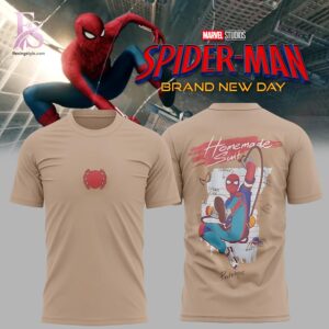 Spider Man Brand New Day Homemade suit Shirt 1 stylish fashion apparel for everyday casual wear with modern design and premium comfort