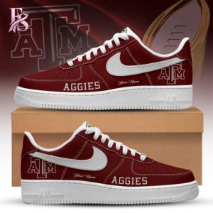 Texas A M Aggies 2026 Air Force Shoes 1 stylish fashion apparel for everyday casual wear with modern design and premium comfort