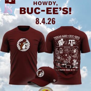 Texas A M University and Buc ee s 2026 T shirt 1 stylish fashion apparel for everyday casual wear with modern design and premium comfort