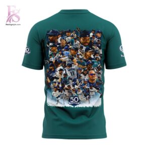 The 50 greatest Mariners players of all time T shirt 3 stylish fashion apparel for everyday casual wear with modern design and premium comfort