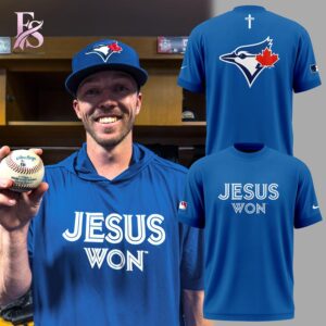 Toronto Blue Jays Jesus Won Hoodie 4 stylish fashion apparel for everyday casual wear with modern design and premium comfort