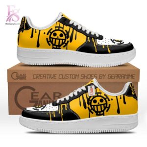 Trafalgar Law One Piece Air Force Shoes 1 stylish fashion apparel for everyday casual wear with modern design and premium comfort