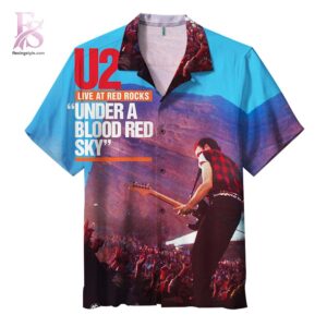 U2 Under a Blood Red Sky Hawaiian Shirt 1 stylish fashion apparel for everyday casual wear with modern design and premium comfort