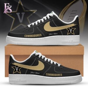 Vanderbilt Commodores CUSTOM Air Force Shoes 1 stylish fashion apparel for everyday casual wear with modern design and premium comfort