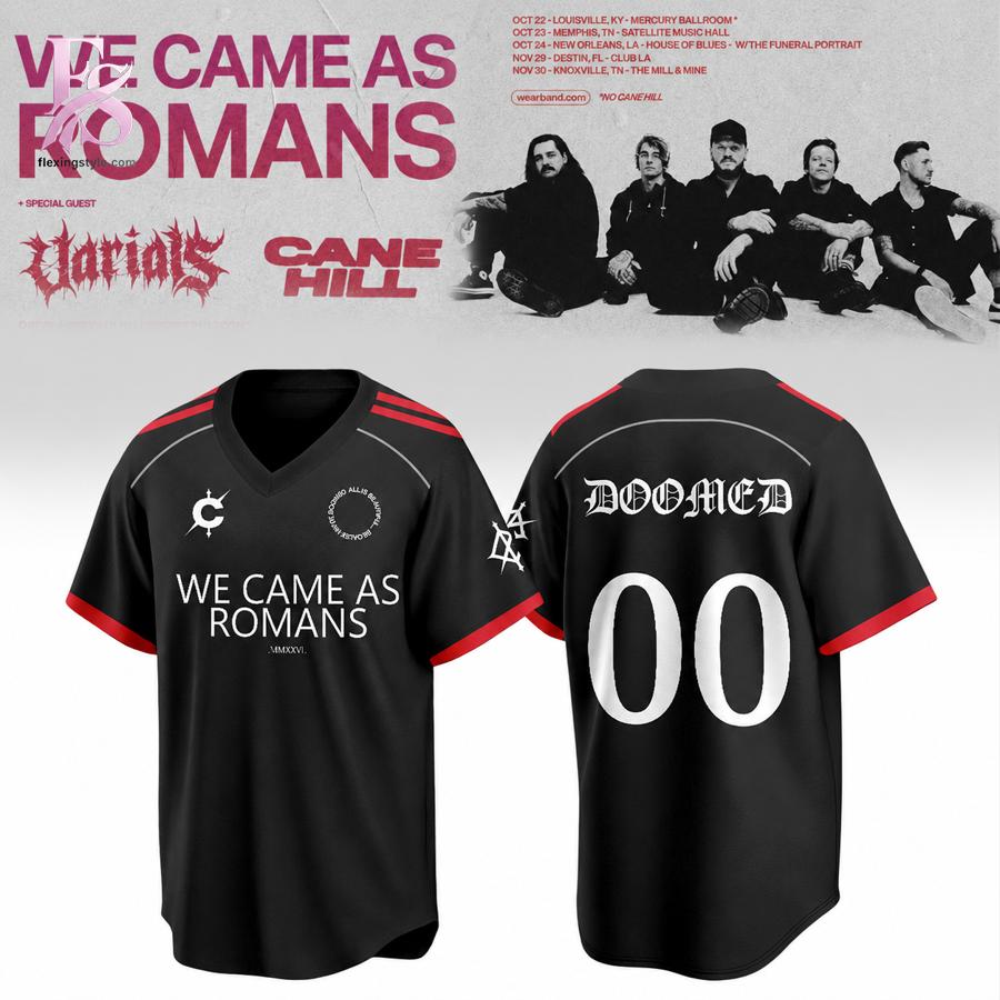 We Came As Romans Tour 2026 Football Jersey 1 stylish fashion apparel for everyday casual wear with modern design and premium comfort