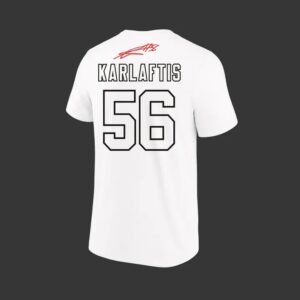 2026 George Karlaftis Kansas City Chiefs Signatures T Shirt 3 stylish fashion apparel for everyday casual wear with modern design and premium comfort